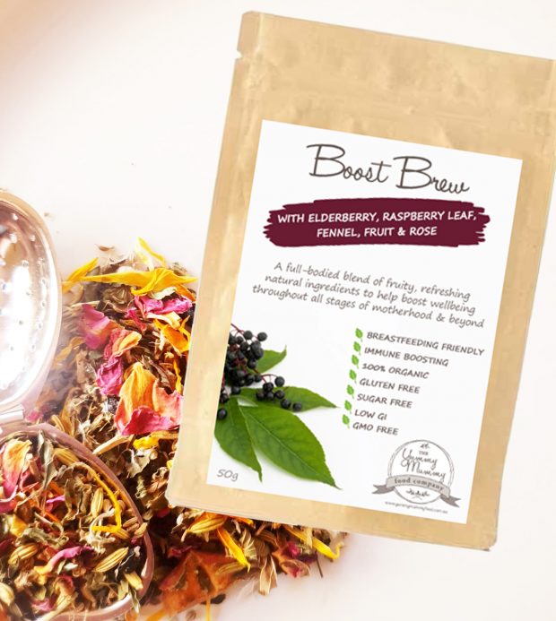 Boost Brew Lactation Tea with Elderberry